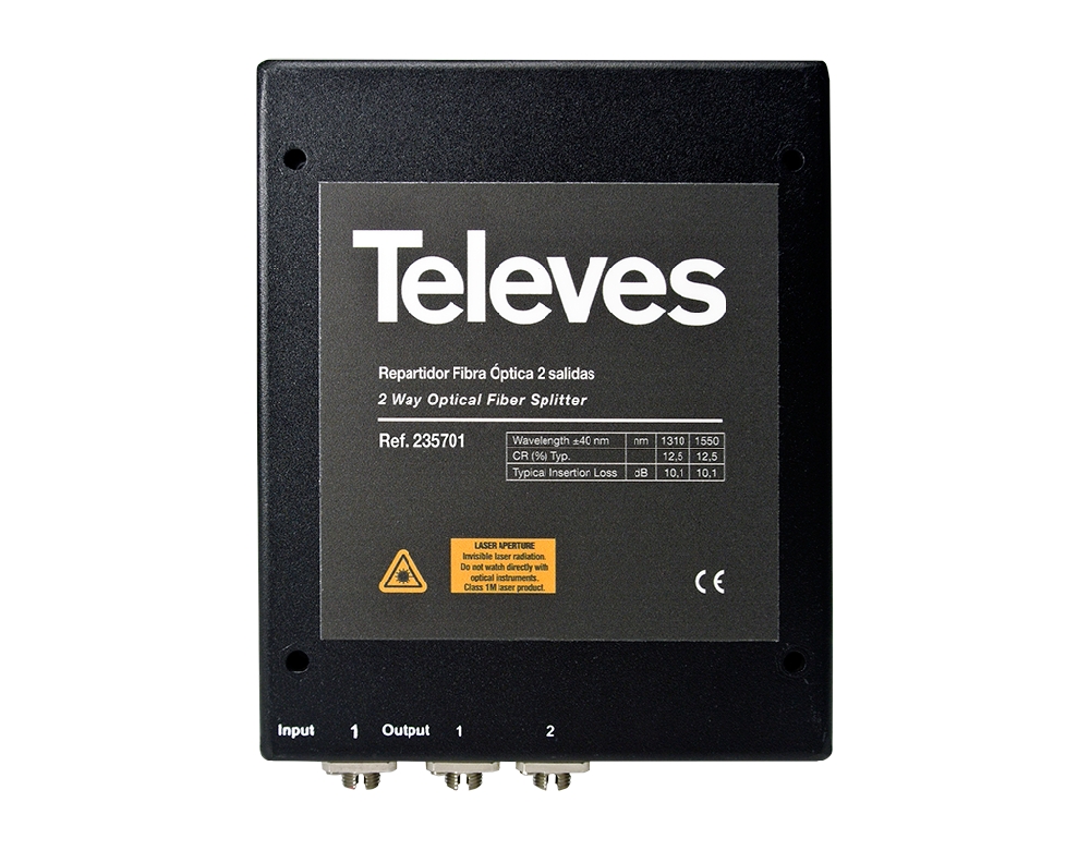 FIBER OPTIC / FO SPLITTERS / 235701 Optical Splitter 2 Ways FC/PC